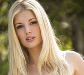 Charlotte Stokely Takes Off Her Jean Shorts And Teal Panties 4