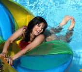 Sunny Leone - Sheer Bikini & Floating Pinwheel 17
