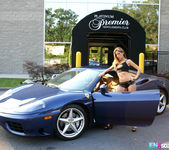 Jenna Haze Poses In Front Of Platinum Premiere 5