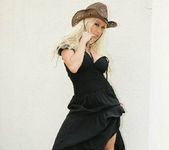 Cowgirl Gina Lynn Strips Down Naked 10