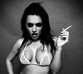 Eva Angelina - Bad Girl in Black and White 7