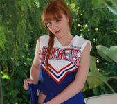 Marie McCray in a Cheering Uniform 17
