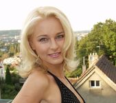 Beautiful Blonde Maria Strips For Us 10