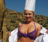 Andi Anderson Gets Served Up A Dish Full Of Creamy Delight 6