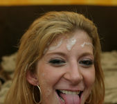 Big Tit MILF Sara Jay Gets DP'd And Bukkake Facial 25