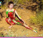 Painted Me - Claire - Happy Naked Teen Girls 16