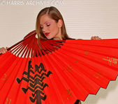 Sandra Shine - Red Fan 5