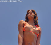 Kinzie Kenner - Orange Bikini 5