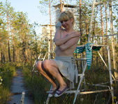 Sofia H naked in the woods - Nubiles 22