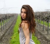 Ally Milano gets naughty at the vineyard