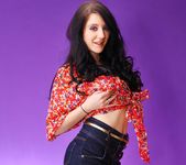 Sam's sexy floral shirt strip - Spinchix