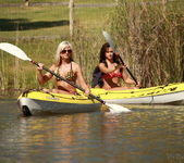 Tess A, Tracy Lindsay - Canoe Adventure - Viv Thomas