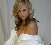 London Hart - White Dress Shirt - SpunkyAngels 12