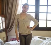 Chloe Toy Grey Leggings - Skin Tight Glamour