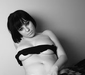 Dora Dolce busty babe in  BlackWhite - We Doki