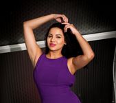 Lacey Banghard - Purple Dress