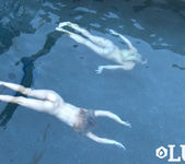 Bailey Brooke, Alyssa Cole - Summer Pool Besties - Lubed 11