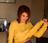 Emma Lou Yellow Jumper - Skin Tight Glamour