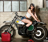 Tiffany Tyler in Motorcycle Playtime 9