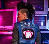 Punk MILF Jezebelle teases in an 80s themed photoshoot 5