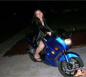 Amateur Teen Girl Spreads Nude On Motorcycle 4