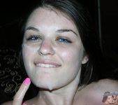 Amateur Teen Gives A Handjob And Receives A Blown Out 16