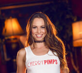 Aidra Fox Represents Cherry Pimps Well and Strips Down