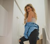 Danielle Sellers - Skin Tight Stairway - Skin Tight Glamour 7