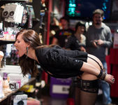 Jeny Smith naked in a sex shop 10