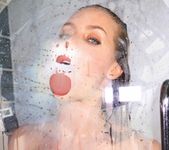 Nicole Aniston takes a hot shower 4