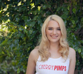 Blonde Kenna James Flashes Us - Cherry Pimps 7