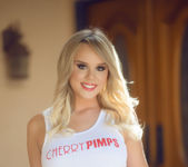 Alexis Adams Big Tits Bust Out of Her Shirt - Cherry Pimps 4
