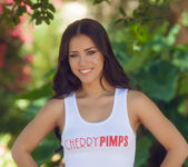 Alina Lopez Flashes Her Tits - Cherry Pimps 4