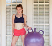 Danni Rivers - Yoga Ball Dildo - Nubiles 5