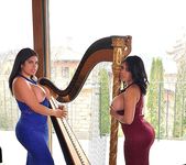 Kesha Ortega, Sheila Ortega - Busty Lesbians Cum Hard 4