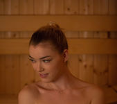 Leila & Anny Aurora - Dripping Wet Sauna Sex - X-Art