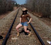 Emily Love - On The Tracks - SpunkyAngels