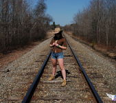 Emily Love - On The Tracks - SpunkyAngels 4