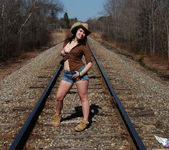 Emily Love - On The Tracks - SpunkyAngels 5