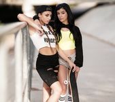 Gia Derza, Savannah Sixx - The Skater Girl - Girlsway 4