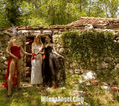 Milena Angel - Nika & Amy & Kristal. Initiation