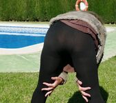 Natalie K - Flashing and POV JOI at the public swimming pool 6