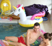 Sybil Swimming Pool Unicorn SEX - X-Art 4