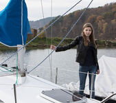 DenudeArt - Mila in "On A Boat" 5