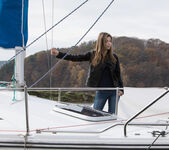 DenudeArt - Mila in "On A Boat" 6