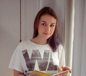 Isabele - With A Book - MetArt 4
