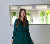 Mila Azul - Green Dress - MetArt