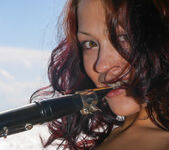 Xylia F - Xylia - Naked Babe Practice With Her Clarinet 5