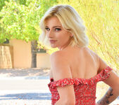 Hyley - Sultry Blonde In Red - FTV Girls 5