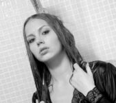 Helvia P - Helvia - Black and White Shower - Stunning 18